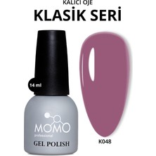 Momo Professional Kalıcı Oje K048, İncir Moru, 14 ml