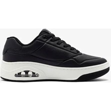 Skechers Uno Court Erkek Siyah Sneakers 183145 Blk