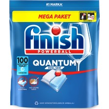 Finish Quantum Özel Seri Bulaşık Makinesi Deterjanı Kapsül Tablet 100 Adet