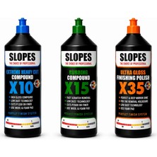 Slopes X10 Kalın X15 Ince Pasta X35 Hare Giderici Seti 1 Lt