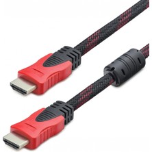 Hace Bazaar HDMI Kablo 15 M - Siyah Kırmızı HDX2022