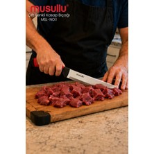 Musullu Msl-No1 Çift Renkli Kasap Bıçağı