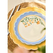 Bella Maison Bianca New Bone 6'lı Pasta Tabağı Seti (20 Cm)