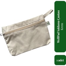 Well Pad Organic Organic Hijyenik Ped Kadın Pedi Taşıma Çantası - Siyah