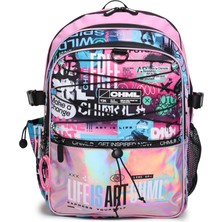 Chimola Chımola Art Pembe Sırt Çantası 17"