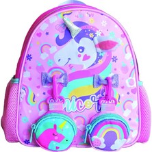 Dream Vest Unicorn Pembe Mini Sırt Çantası