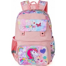 Dream Vest Pembe Unicorn Üç Gözlü Sırt Çantası