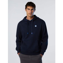 North Sails Erkek Pamuk Kapüşonlu Sweatshirt
