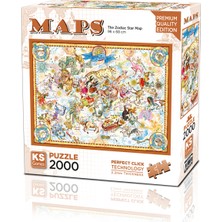 Ks Games The Zodiac Star Map 2000 Parça Puzzle