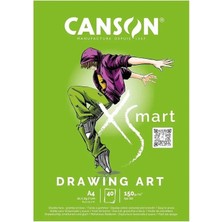 Canson XSmart Drawing Art A4 40 Yaprak 150 gram Çizim Defteri C300001566