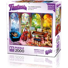 Ks Games Four Seasons Symphony 2000 Parça Puzzle