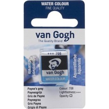 Van Gogh Gwc Pan Sanatsal Sulu Boya Tablet Paynes Grey