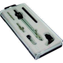Lutek -2006 Tek Kırmalı Pergel Seti (Adapdör.+Trln.) Lutek