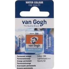 Van Gogh Watercolour Pan Sanatsal Sulu Boya Tablet Permanent Orange 266
