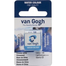 Van Gogh Watercolour Pan Sanatsal Sulu Boya Tablet Chinese White 108