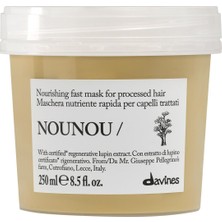 Davines Nounou Kuru ve Yıpranmış Saçlar Için Yoğun Besleyici Saç Bakım Maskesi 250 ml