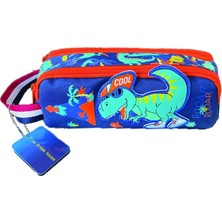 Dream Vest Orman Dinozoru Çift Gözlü Kalem Kutu Çok Renkli (E)