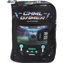 Chimola Chımola Chml Gamer Futbol Siyah Kalem Çantası Siyah (E)