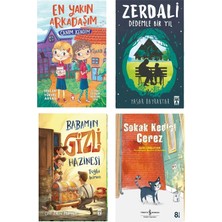 Timaş Yayınları 4-5-6.sınıf Okuma Seti Zerdali Dedemle Bir Yıl En Yakın Arkadaşım Canım Kendim Babamın Gizli Hazinesi Sokak Kedisi Çerez 4 Kitap