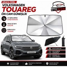 OtoÇizgi Volkswagen Touareg Şemsiye Tip Ön Cam Güneşliği Katlanabilir Uv Korumalı Araç Cam Güneşlik