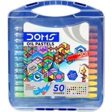 Doms Çantalı Pastel Boya 50 Renk