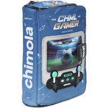 Chimola Chımola Chml Gamer Futbol Mavi Kalem Çantası Mavi (E)