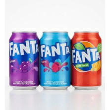 Fanta Grape-Berry-Fruit Twist Üçlü Tadım Seti