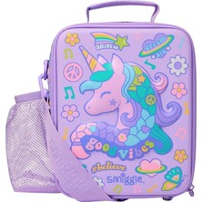 Smiggle All Stars Askılı Sert Beslenme Çantası  Leylak 456166
