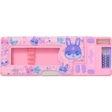 Smiggle All Stars Açılır Kalem Kutusu Pembe 456111