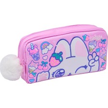 Smiggle Bright Eyes Karakter Cepli Kalem Kutusu Pembe 457541