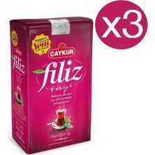 Çaykur Filiz Çayı Siyah Çay 3 kg Kaliteli Doğal Yaprak Çay Türkiye Menşeli