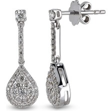 Harem Altın 0.50 Ct Coronet Pırlanta Küpe CORK1