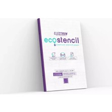 Electrum Eco Stencil Premium Dövme Stencil Kağıdı 500 Adet A4