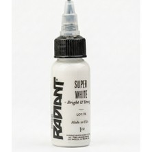 Radiant Colors Super White Beyaz Dövme Boyası 1oz - 30ml