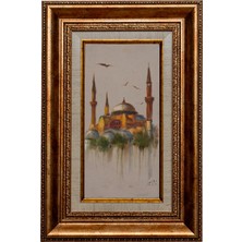 Galeri Atmaca Ayasofya Kadife Üzerine Yağlı Boya Tablo