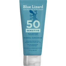 Blue Lizard Sensitive SPF50 Hassas Ciltler Için Mineral Güneş Kremi 89ML