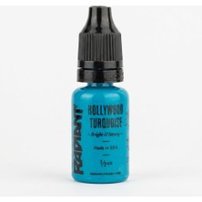 Radiant Colors Hollywood Turquoise Mavi Dövme Boyası 0,5oz - 15ml