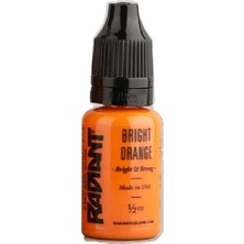 Radiant Colors Bright Orange Parlak Turuncu Dövme Boyası 1/2oz - 15ml