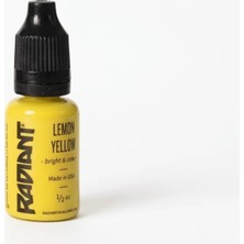 Radiant Colors Lemon Yellow Limon Sarısı Dövme Boyası 0,5oz - 15ml