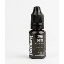 Radiant Colors Coffee Brown Koyu Kahverengi Dövme Boyası 0,5oz - 15ml