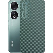 Kapps Honor 90 ile Uyumlu Fiber Serisi Premium Arka Kapak Kaplama(Kenarlar Yoktur!)