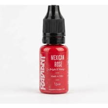 Radiant Colors Mexican Rose Kırmızı Dövme Boyası 1/2oz - 15ml