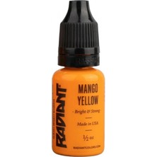 Radiant Colors Mango Yellow Mango Sarısı Dövme Boyası 0,5oz - 15ml