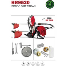 Retools HR9520 Bordo Sırt Tırpan 2100 W Güçlü Motor Performansı ve Anahtarsız Mandren Özelliği