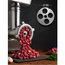 Ayna - Süzgeç 12 No Et Kıyma Makinesi Için 30 mm Yemeklik Kuşbaşılık