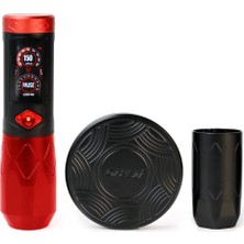 Ava Gtr Adjustable Stroke Kablosuz Dövme Makinesi Red