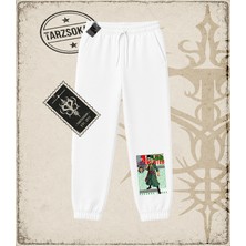 Tarzsokak One Piece Anime Karakterleri  Unisex Jogger Eşofman Altı Beyaz