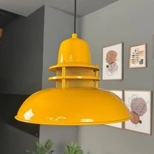 Bamyum Fener Sarı Avize Tekli Sarkıt Cafe Restoran Mutfak Salon Masaüstü Lamba Aydınlatma Modelleri