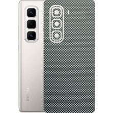 Kapps Infinix Hot 50 Pro Plus ile Uyumlu Fiber Serisi Premium Arka Kapak Kaplama(Kenarlar Yoktur!)