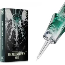 Dragon Hawk Dragonhawk Yue 1007 Rs 7 Rs 0.30 mm Round Shader Long Taper Kartuş Dövme Iğnesi 20 Adet
